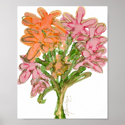 "Gift of Love" Print of Lovitude Soul Painting (Voorkant)