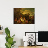 Gift of the Fisherman Jean-Baptiste Pater Fine Art Poster (Thuiskantoor)