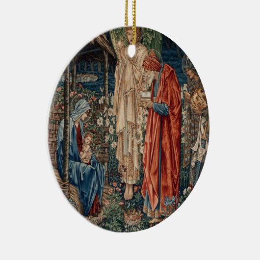 Gift of the Magi - kerstversiering Keramisch Ornament (Rechts)