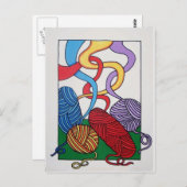 Gift of Wool by Piliero Briefkaart (Voorkant / Achterkant)