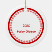 Gift Ornament van leraren (Achterkant)