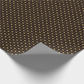 Gift package, wrapping paper with gold foil effect cadeaupapier (Hoek)
