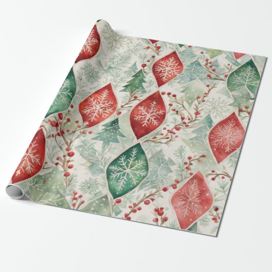 Gift paper 2 cadeaupapier (Uitgerold)