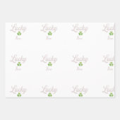 Gift paper Lucky you  (Voorkant 2)