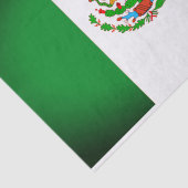 Gift paper over de vlag van Mexico Tissuepapier (Detail)