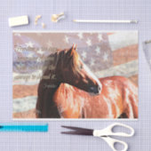 Gift paper voor wilde en patriottische weefsels tissuepapier (Craft)