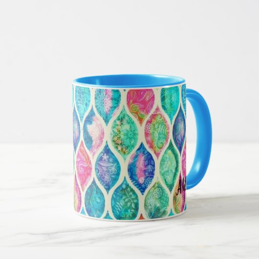 Gift personaliseren voor haar koffiebeker met de n mok (Voorkant rechts)