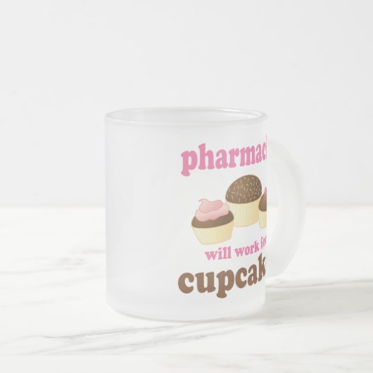 Gift Pharmacist (Funny) Matglas Koffiemok (Voorkant rechts)