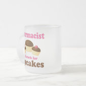 Gift Pharmacist (Funny) Matglas Koffiemok (Voorkant links)