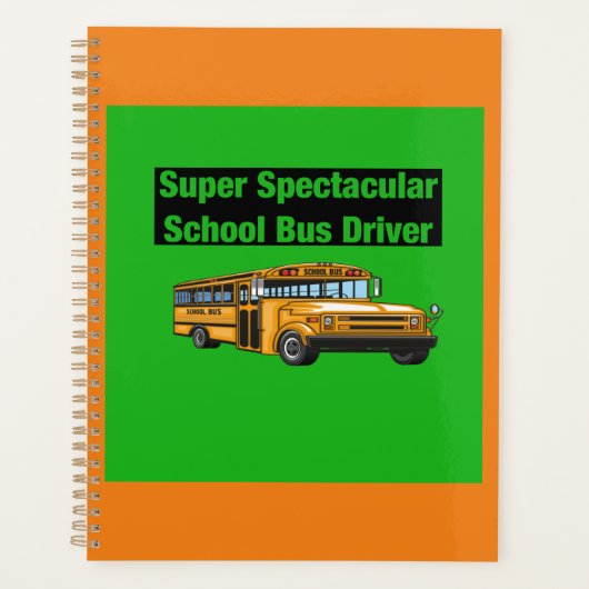 Gift Planner voor schoolbuschauffeurs (Voorkant)