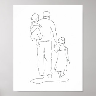 Gift, Print, Fathers Day Prin Poster