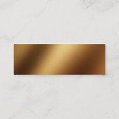 Gift Registry Bourgogne Waterverf Bloemenverblijf Mini Visitekaartje (Achterkant)