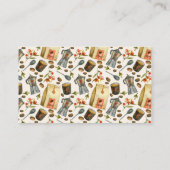 Gift Registry QR Code Koffie een Baby is brouwen Informatiekaartje (Achterkant)