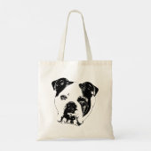 Gift-Run Bulldog-Tas Tote Bag (Achterkant)