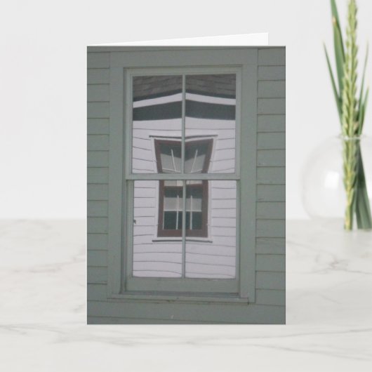 "Gift Shop & Library Windows” Snel-beter-kaart Kaart (Voorkant)