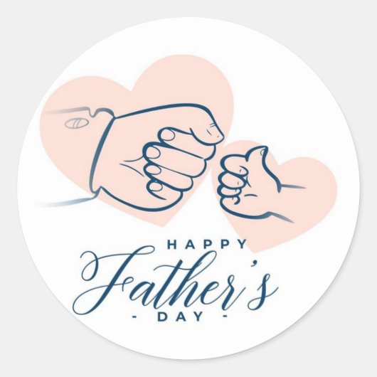GIFT Sticker Fathers day (Voorkant)