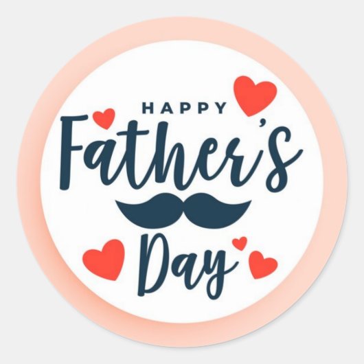 GIFT Sticker Fathers day (Voorkant)