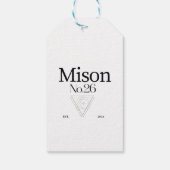 Gift tag cadeaulabel (Achterkant)