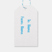 Gift Tag Cadeaulabel (Achterkant)