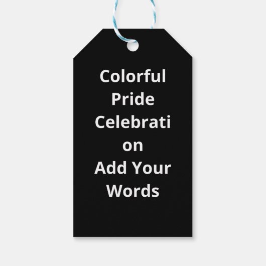 Gift Tag Cadeaulabel (Achterkant)