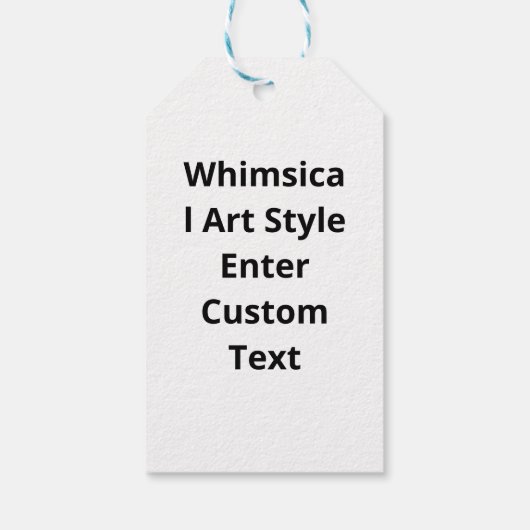 Gift Tag Cadeaulabel (Achterkant)