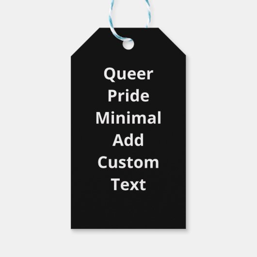 Gift Tag Cadeaulabel (Achterkant)