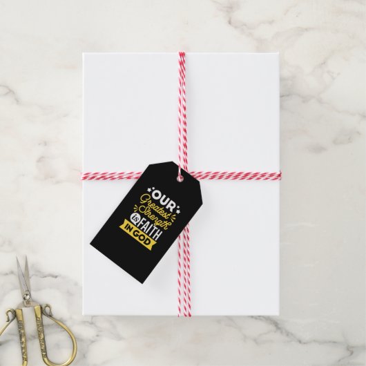Gift Tag Cadeaulabel (Met Touw)