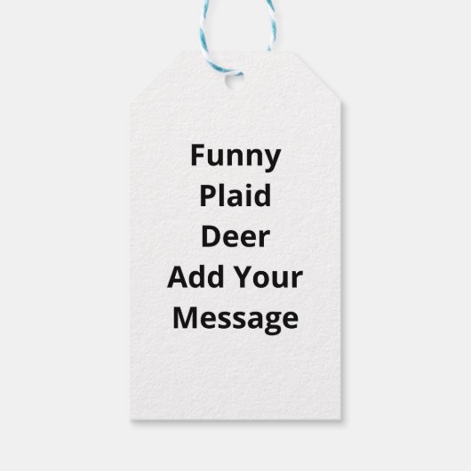 Gift Tag Cadeaulabel (Achterkant)