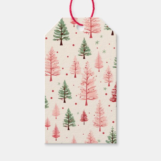 Gift Tag Christmas  Cadeaulabel (Voorkant)