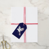 Gift Tag FLYING DOVE Cadeaulabel (Met Touw)
