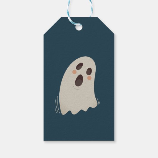 Gift Tag - Gloomy Halloween Cadeaulabel (Achterkant)