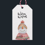 Gift Tag (Set of 10 pcs) - Snowman Cadeaulabel<br><div class="desc">Gift Tag (Set of 10 pcs) - Snowman</div>