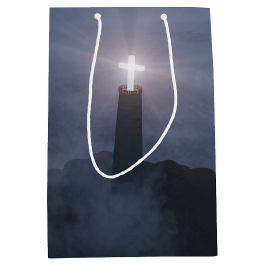 Gift-tas voor licht en berging medium cadeauzakje (Voorkant)