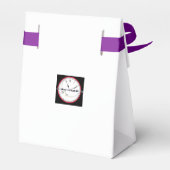 Gift tas voor meisje's Coming of Age feest Bedankdoosjes (Achterkant)