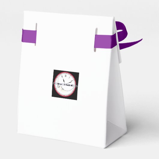 Gift tas voor meisje's Coming of Age feest Bedankdoosjes (Achterkant)