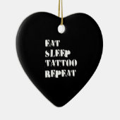 Gift Tattoo Artist Funny Gezegde Tattoog Keramisch Ornament (Rechts)