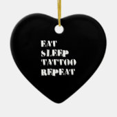 Gift Tattoo Artist Funny Gezegde Tattoog Keramisch Ornament (Voorkant)