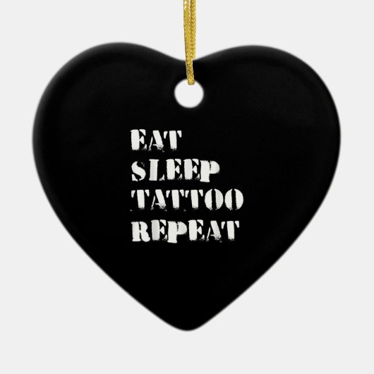 Gift Tattoo Artist Funny Gezegde Tattoog Keramisch Ornament (Voorkant)