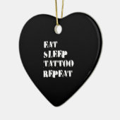 Gift Tattoo Artist Funny Gezegde Tattoog Keramisch Ornament (Links)