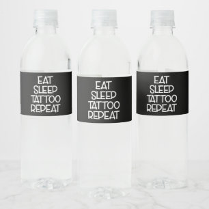 Gift Tattoo Artist Funny Gezegde Tattoog Waterfles Etiket