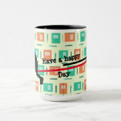 Gift textuur Kleurrijke nieuwe combo mok (Midden)