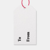 Gift Tgas - Rocking Horse Cadeaulabel (Achterkant)