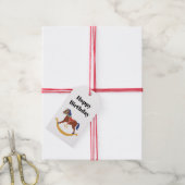 Gift Tgas - Rocking Horse Cadeaulabel (Met Touw)