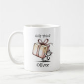 Gift Thief  Funny Family Matching Christmas Koffiemok (Links)