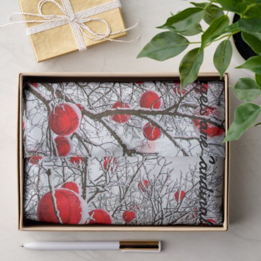 Gift Tissue met Kardinaal Bird Tissuepapier (Geschenk)