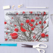 Gift Tissue met Kardinaal Bird Tissuepapier (Craft)