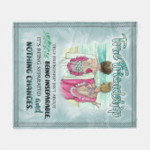 Gift to My Best Friend | Best Friend Gift Fleece Deken (Voorkant (Horizontaal))