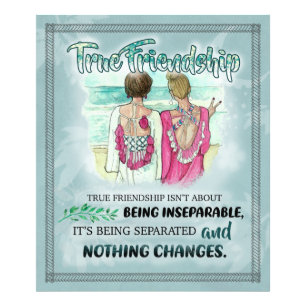 Gift to My Best Friend   Best Friend Gift Foto Afdruk