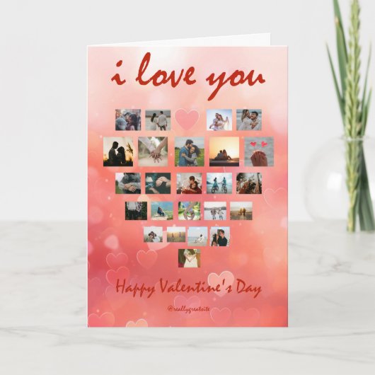 gift valentines day cards kaart (Voorkant)