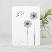 Gift van de Kaart van de Foto van de Vakantie van (Staand voorkant)